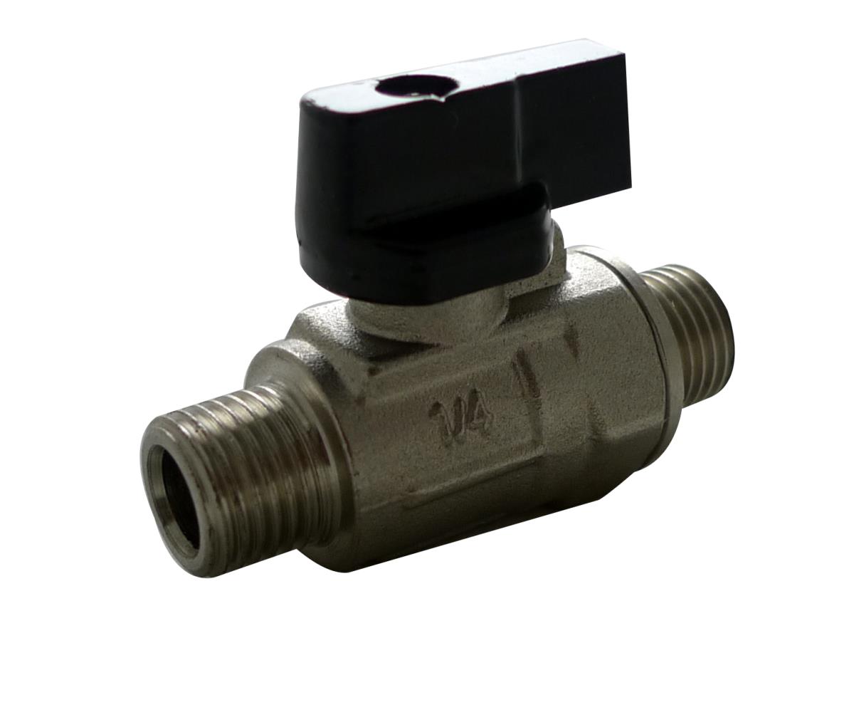 1/4" MxM MİNİ KÜRESEL VANA