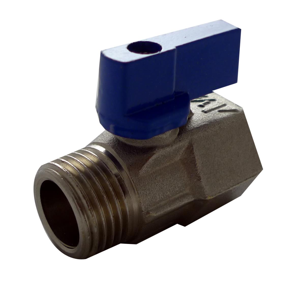 1/2" FxM MİNİ KÜRESEL VANA